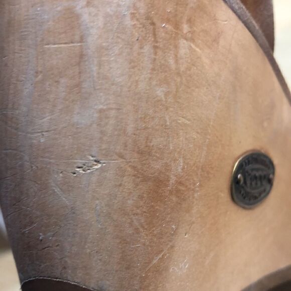 Ecco gladiator wedges size 41 leather - Picture 10 of 11